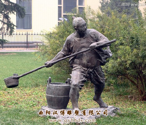 鑄銅人物雕塑