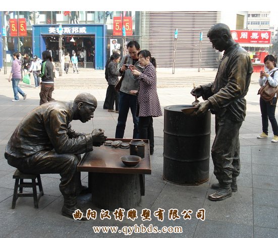 鑄銅人物雕塑