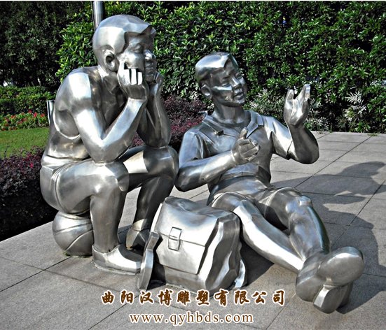 鑄銅人物雕塑
