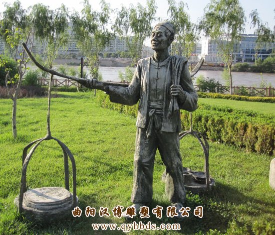 鑄銅人物雕塑