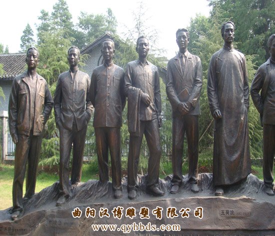 鑄銅人物雕塑